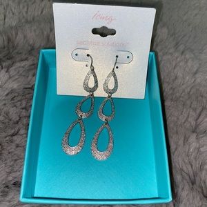 Silver earrings